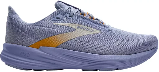 Brooks Women's Revel 8 Running Shoes (Blue / White / Orange) Deal