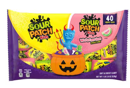 Sour Patch Kids Halloween Candy Variety Pack, 18.6 oz