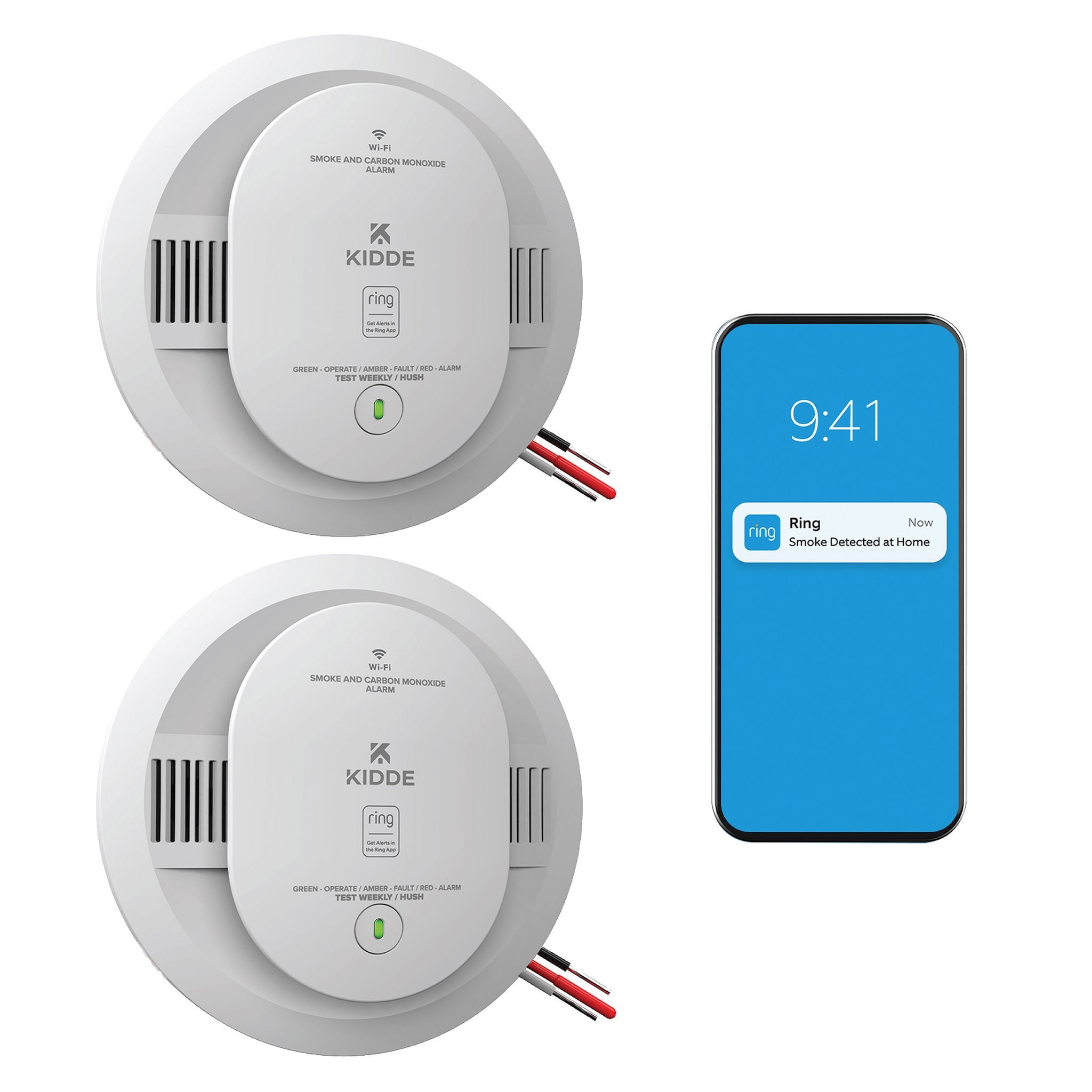 Kidde Smart Smoke and Carbon Monoxide Detector 2-pack Deal