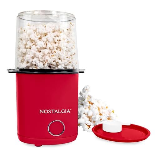 Nostalgia 8-Cup Hot Air Popcorn Maker And Bowl Deal