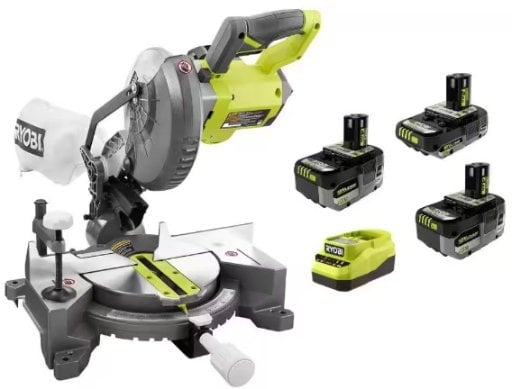RYOBI ONE+ 18V HIGH PERFORMANCE Kit + FREE Cordless Compound Miter Saw Deal