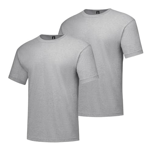 Hanes Men's Beefy-T Heavyweight Cotton T-Shirt 2-Pack