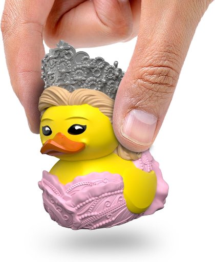 TUBBZ Mini: Wicked - Glinda Upland Cosplaying Rubber Duck Vinyl Figure, 2 inches