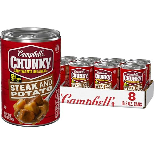 8-Pack 16.3-Oz Campbell's Chunky Soup (Steak and Potato)