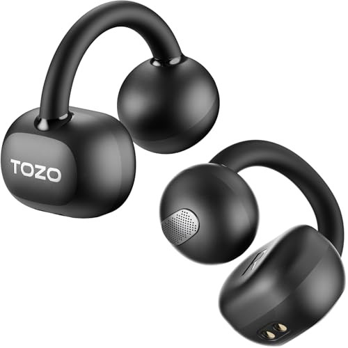 TOZO OpenEarRing True Open Ear Headphones W/40H Playtime