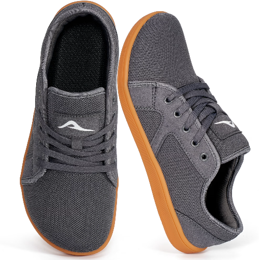MeMoride Men's Barefoot Shoes (Gray or Black) Deal