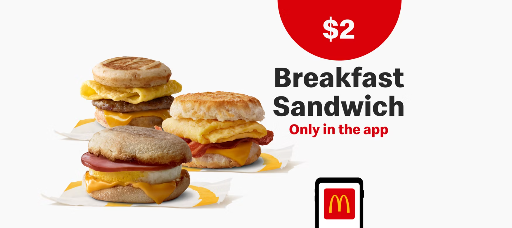 McDonald's Breakfast Sandwich Deal