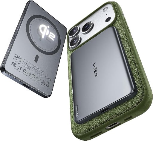 LISEN 5000mAh Qi2 15W Max Ultra Slim MagSafe Battery Pack Deal