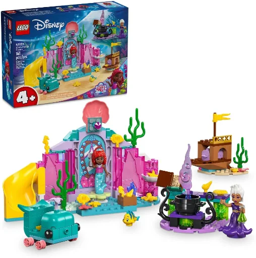 LEGO Disney Princess Ariel Crystal Cavern and Treasure Chest (43254) 141 pcs Deal