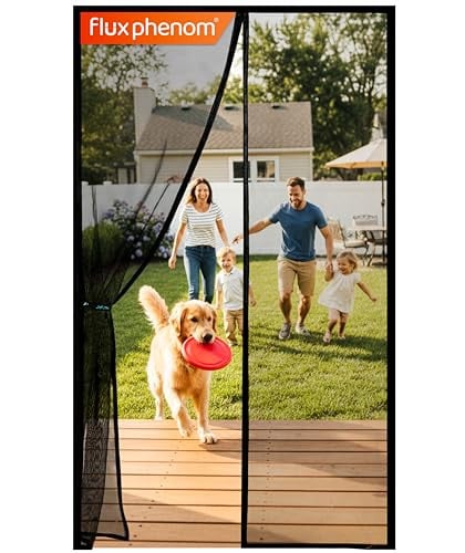 Flux Phenom Heavy-Duty Magnetic Screen Door 38" x 82" Deal