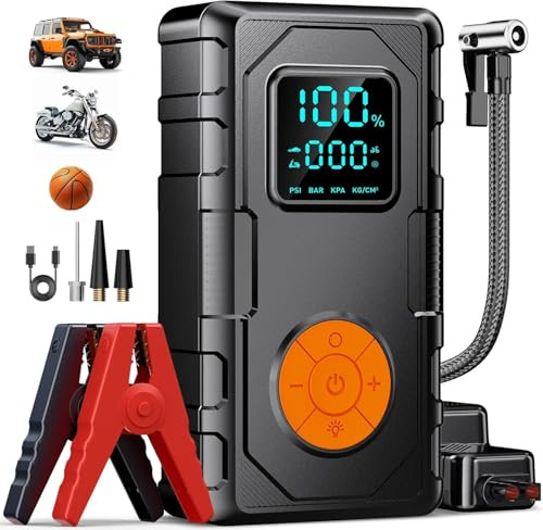 Lobeline Jump Starter with Air Compressor