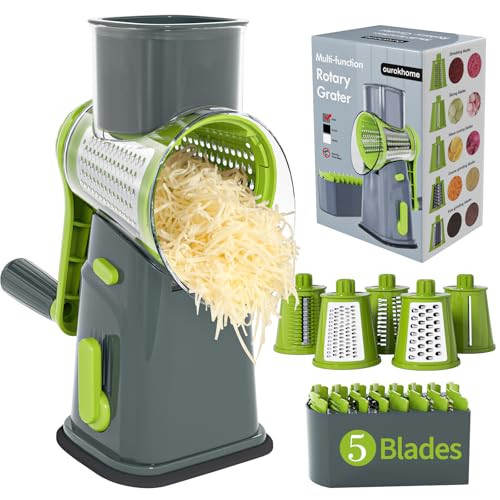 Ourokhome Mandoline Slicer 6-in-1 Vegetable Chopper
