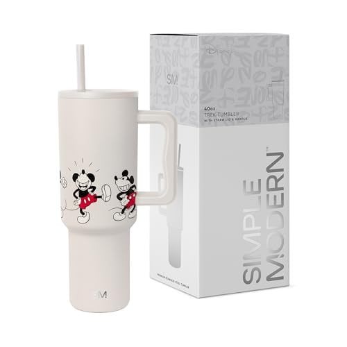 Simple Modern Disney 40 oz Tumbler with Handle and Straw Lid