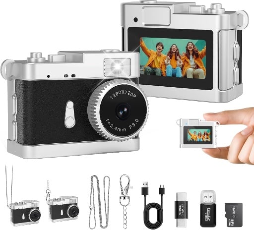 Mini Keychain Camera 2MP 16GB 1080P Deal