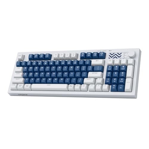 Wegear 94-Key Tri-Mode Wireless Gaming Keyboard w/ Media Knob & Backlit (3 Colors) Deal