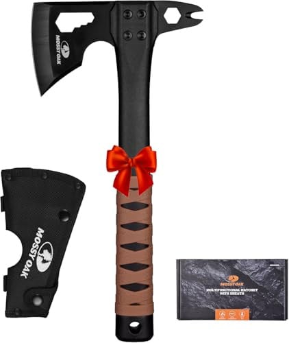 MOSSY OAK 12" Camping Axe and Survival Hatchet Deal
