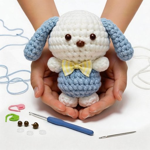 BUNUKY Crochet Kit DIY Amigurumi Puppy Dog Starter Set Deal