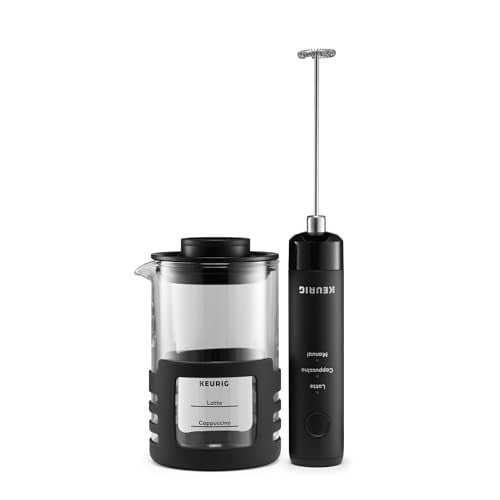 Keurig SimpleCafe Rechargeable Handheld Beverage Frother (Black)