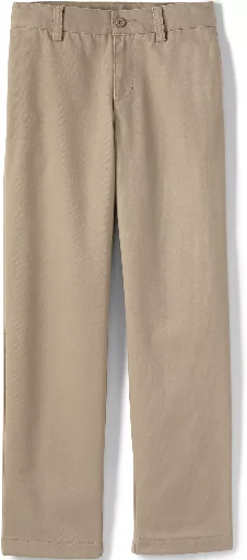 Men's Plain Front Wrinkle Resistant Chino Pants