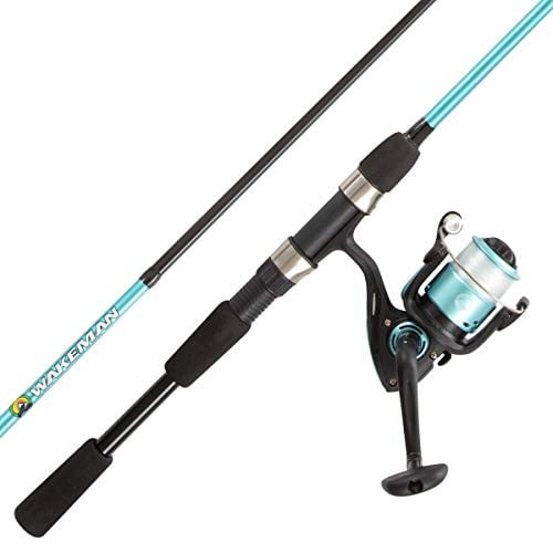 Wakeman 2-Piece 65" Medium Action Spinning Rod & Reel Combo Deal