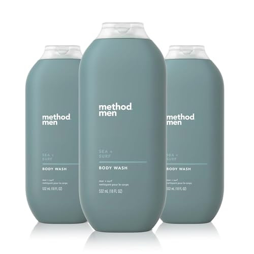 3-Pack 18-Oz Method Men Body Wash (Sea + Surf)