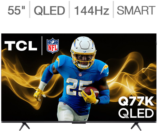 TCL 55" 4K UHD QLED Smart TV