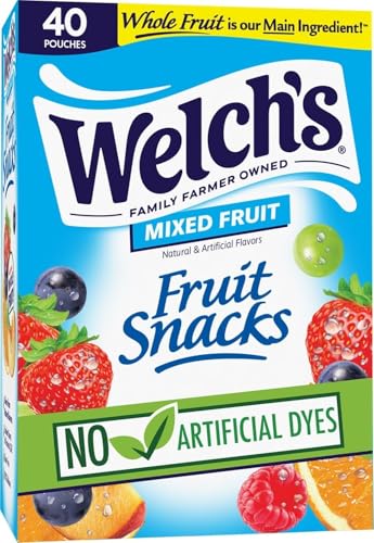 Welch's Mixed Fruit Snacks 40-Pack 0.8-Ounce Deal