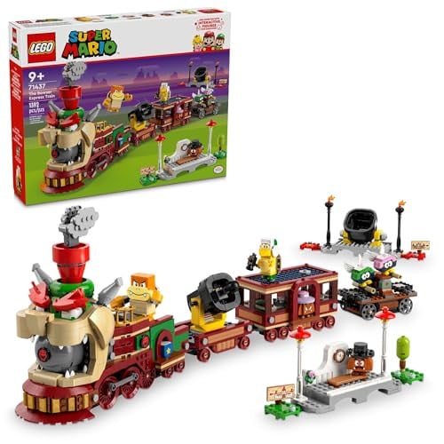 LEGO Super Mario: The Bowser Express Train Expansion Set (71437, 1392-Piece) Deal