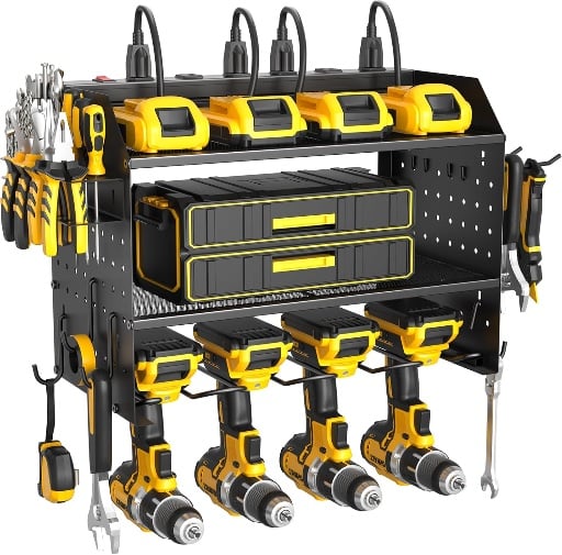 ZESEN Power Tool Organizer with Charging Station Deal