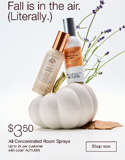 Bath & Body Works Concentrated Room Sprays Deal