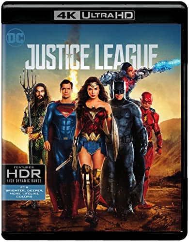 Justice League 4K Ultra HD + Blu-ray Deal