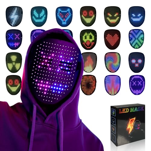 MOYACA LED Halloween Costume Mask Deal