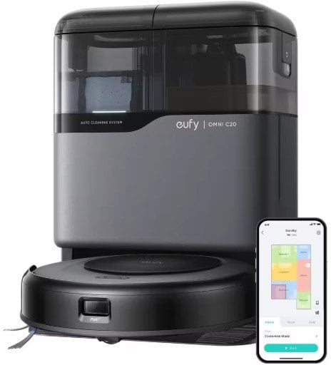 Refurbished Eufy Omni C20 Robot Vacuum and Mop Combo (7000Pa) Deal