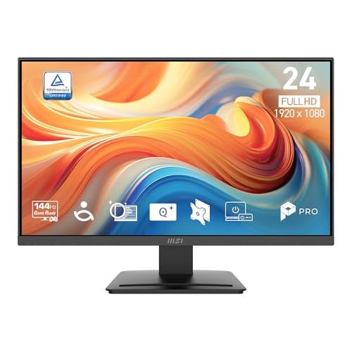 MSI PRO MP241 E14V 24-inch IPS 1920 x 1080 (FHD) Office Monitor, 144Hz