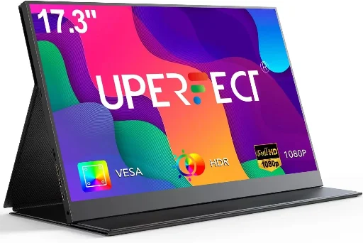 UPERFECT K01 17.3" 1080P FHD HDR IPS Portable Monitor Deal