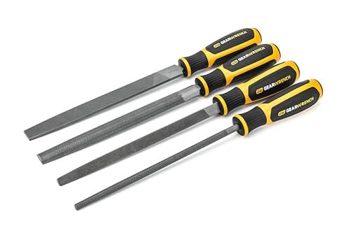GEARWRENCH 8" Bastard File Set 4-Piece