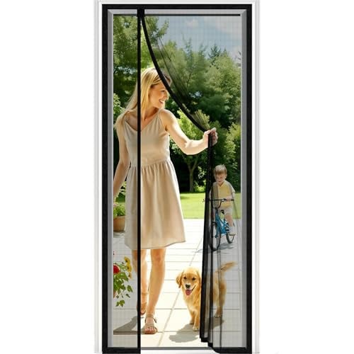 SpaceWhisper Magnetic Screen Door 34" x 81" Deal