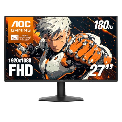 AOC 27" 1080p 180Hz IPS HDR Gaming Monitor Deal