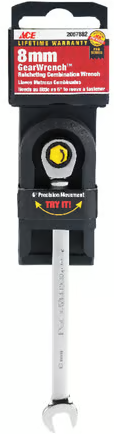 Ace Pro Series GearWrench 8 mm Metric Combination Wrench 5.53 in. L 1 pc Deal