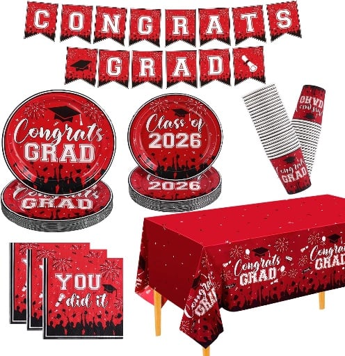 Class of 2026 Grad Party Sets – 3 Colors