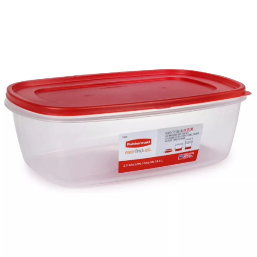 Rubbermaid Easy Find Lids Food Storage Container