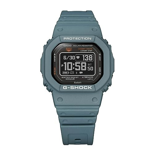 51mm Casio Men's G-Shock Move Multisport Heart Rate Smart Watch (Dolphin Blue)