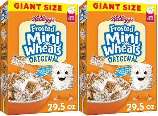Frosted Mini-Wheats Breakfast Cereal 2-Pack 29.5-Oz