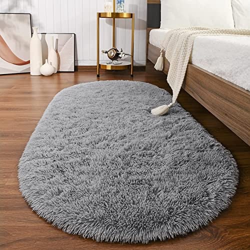 Softlife Fluffy Shag Cute Oval Area Rugs 2-Pack Deal
