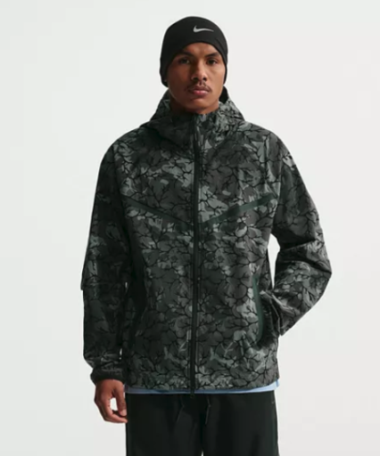 Nike Men's Tech Woven Full-Zip Wind Runner Hooded Jacket Deal