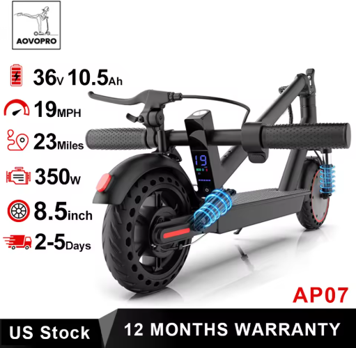 AOVOPRO AP07 350W 36V 10.5Ah Electric Scooter Deal