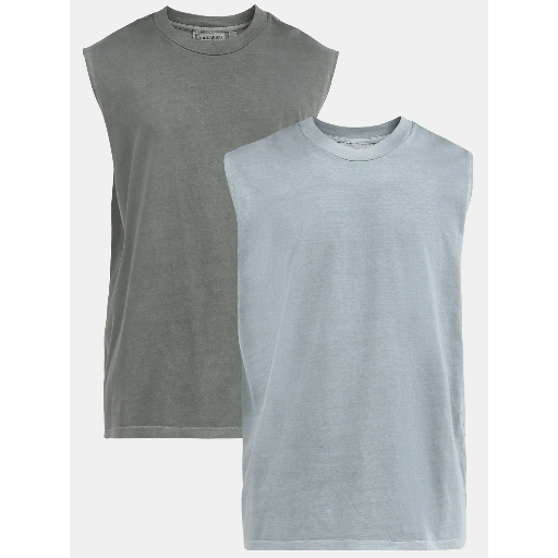 No Boundaries 2-Pack Sleeveless T-Shirt