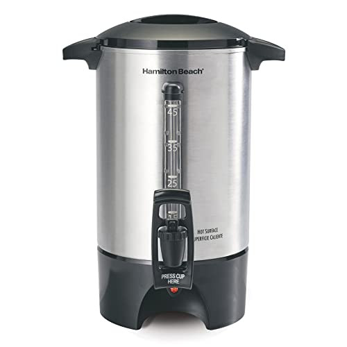 Hamilton Beach Coffee Urn Hot Beverage Dispenser, 45 Cups