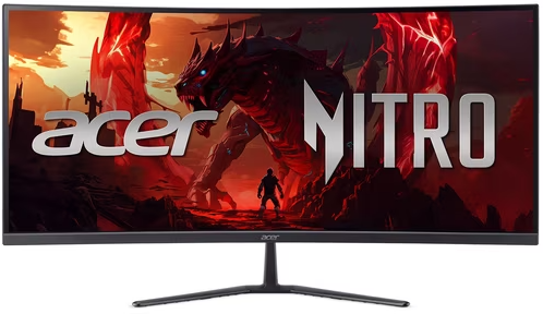 Acer Nitro ED0 34" UWQHD 120Hz Curved Gaming Monitor