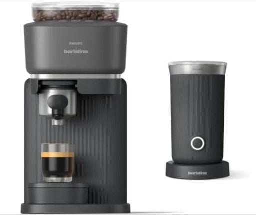 Philips Baristina Espresso Machine + Milk Frother Bundle Deal